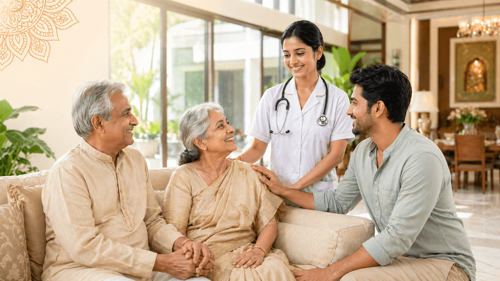 Caring For The Health And Well Being Of Family — home healthcare services Uttar Pradesh, nursing services Medizone